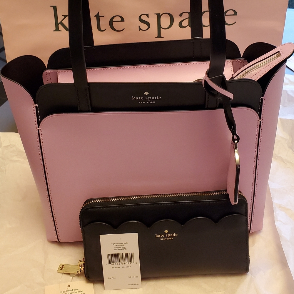 Beautiful NWT Kate Spade purse and wallet set - Picture 4 of 4